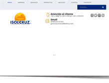 Tablet Screenshot of isolcruz.com